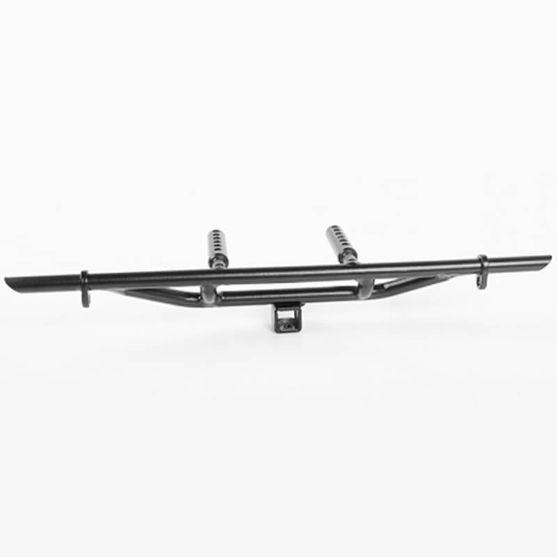 RC4WD Tough Armor Rear Steel Tube Bumper w/Hitch Mount for Trail Finder 2 Z-S1830
