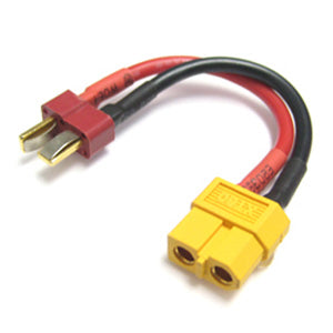 Etronix Female XT-60 to Male Dean Plug Connector Adaptor ET0842
