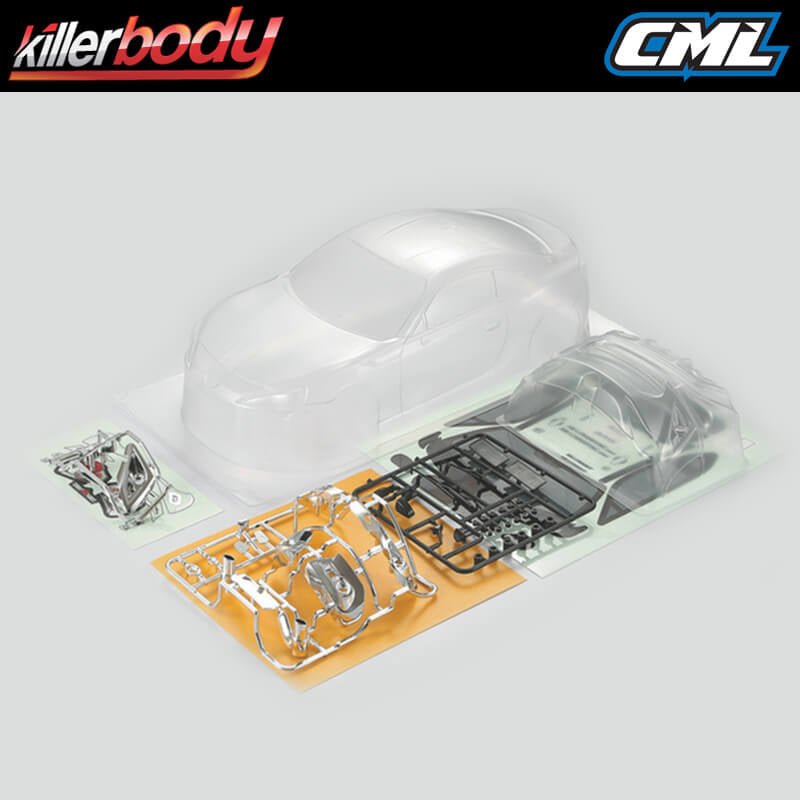Killerbody Toyota 86 190mm Clear Body KB48566