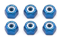 Team Associated Blue 8-32 Alum. Nuts AS6943