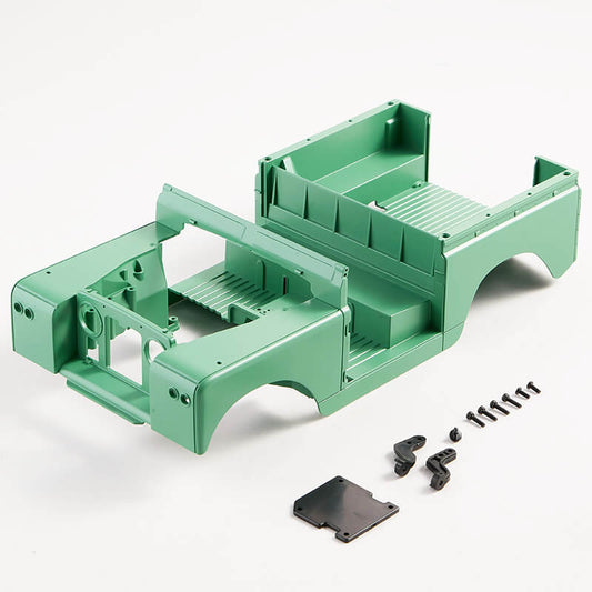 FMS 11202 Land Rover 1:12 Car Body Green Painted FMS-C1676