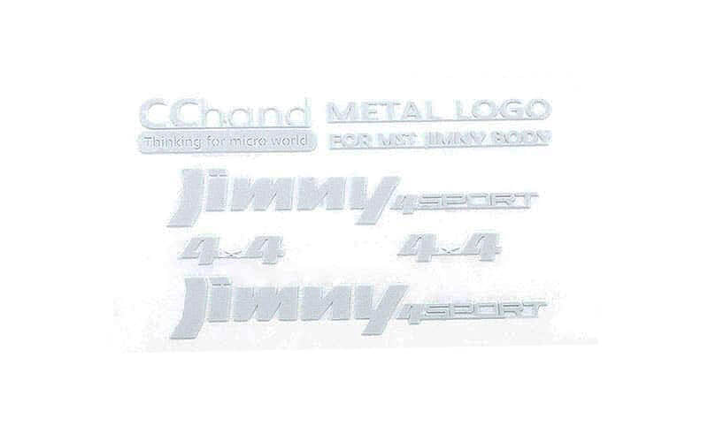 RC4WD Metal Emblems for MST 1/ 10 CMX w/Jimny J3 Body (White)