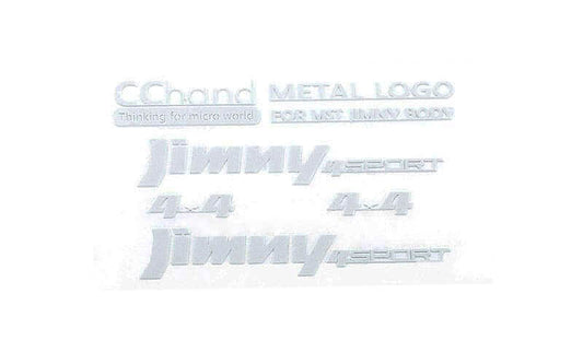 RC4WD Metal Emblems for MST 1/ 10 CMX w/Jimny J3 Body (White)