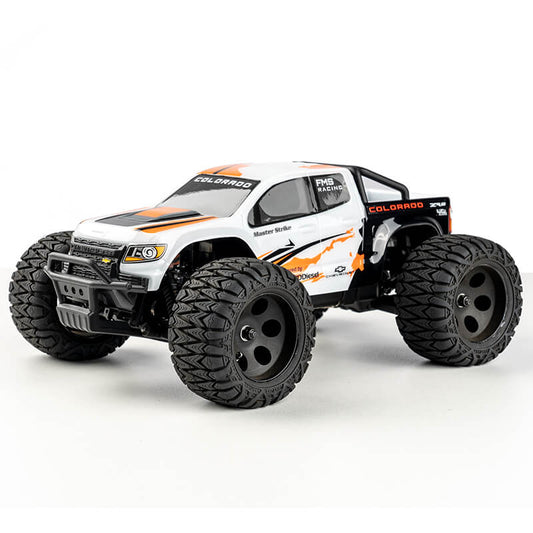 FMS FCX24 1:24 Chevrolet Colarado Truck RTR RC Car - White FMS12421BDRTRWH