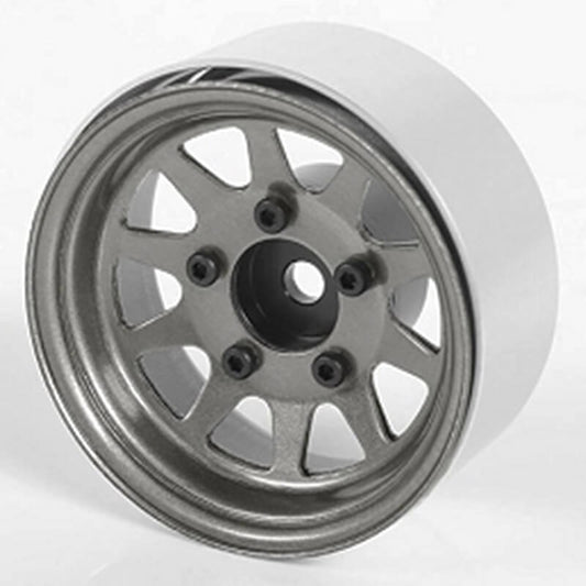 RC4WD Oem Stamped Steel 1.55" Beadlock Wheels (Plain) Z-W0258