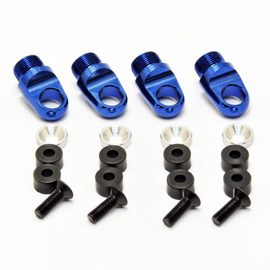 HoBao Dc-1 CNC Aluminium Shock Caps w/Gasket (4) H230108