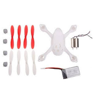 Hubsan X4D Fpv Mini Quadcopter Crash Pack H107D-A07