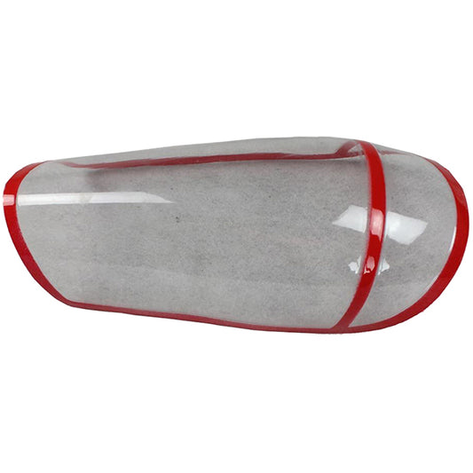 Dynam Pitts Canopy (Red) & Radial Engine Cover DYN-PITTS-07-RED