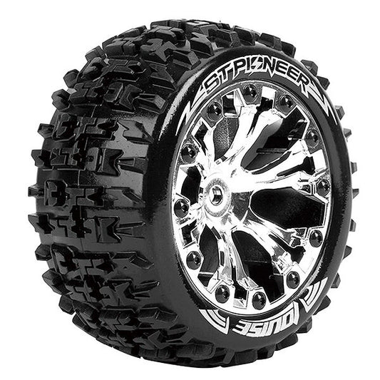 Louise RC St-Pioneer 1:10 Soft Bearing Chrome Gp Jato 2Wd Fr L-T3227SCB