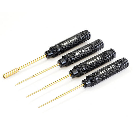 Fastrax SCX24 Wrench Tool Set 0.05"/1.3mm/1.5mm/4.0mm Box FAST629BK