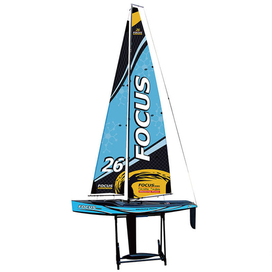 Joysway Focus V3 One Metre Sailboat RTR RC Blue JY8812V3B