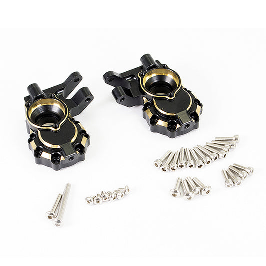 Fastrax TRX-4 Brass Bk Front Steering Knuckles (2) FTTX314BRB