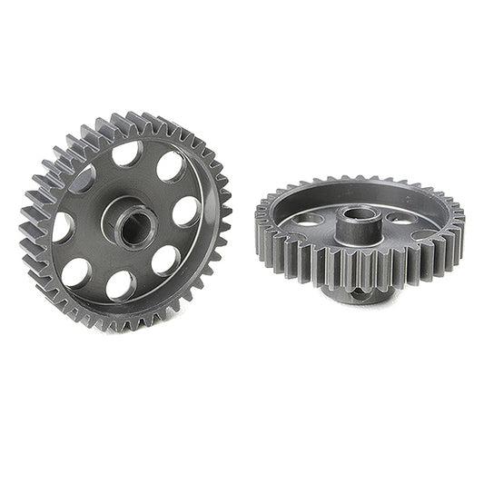 Corally 48 dp Pinion Short Hard Anodised Al7075 39 Teeth Shaft Dia. 3.17mm