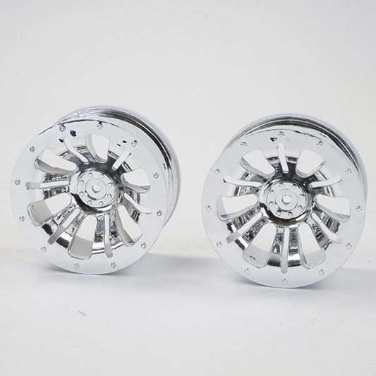 FTX Carnage Wheel 2Pcs - Chrome FTX6315C