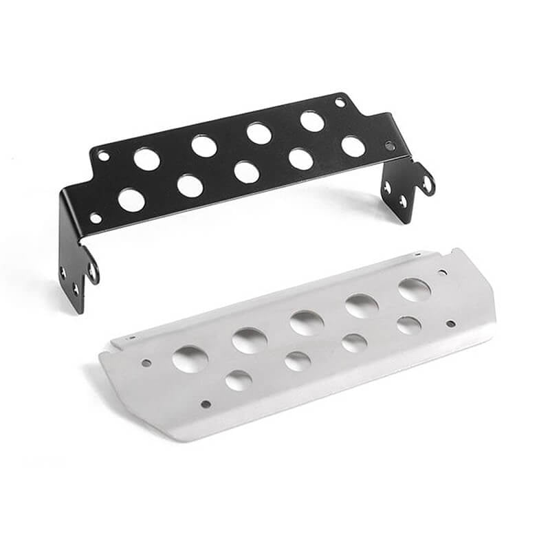 RC4WD Steel Steering Guard for RC4WD Gelande II 2015 Land Rover Defender D90 (Silver) (Pick-Up/Suv)