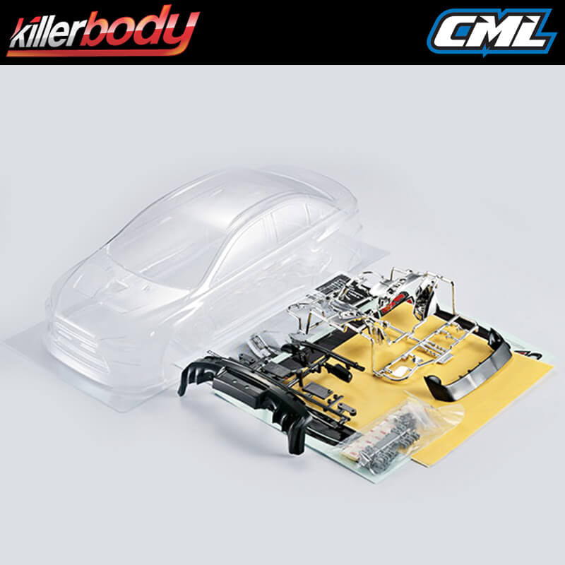 Killerbody Mitsubishi Lancer Evolution X Clear Body KB48001