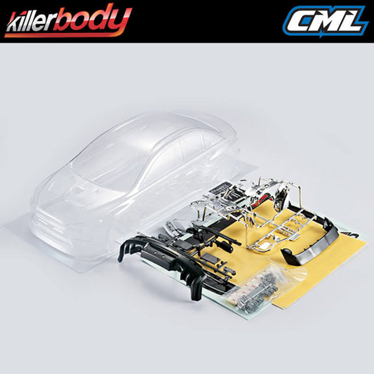 Killerbody Mitsubishi Lancer Evolution X Clear Body KB48001
