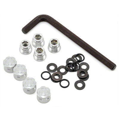 Gmade 1.9 Rh03 Wheel Hubs Silver (4) GM70132