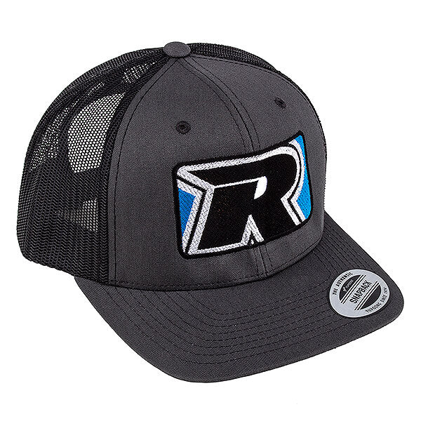 Reedy 2022 Trucker Hat Flat Bill Charcoal/Black AS97079