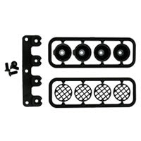 RPM Light Canister Set for RPM Slash Front Bumpers - Black RPM80982