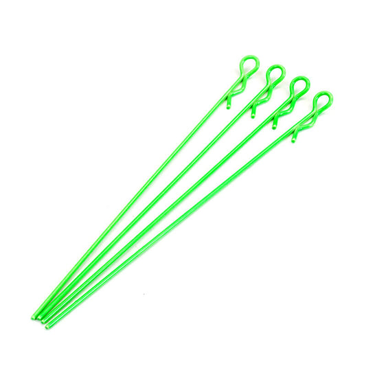 Fastrax Small Fluorescent Green Long Body Pin 1:10 FAST208FG