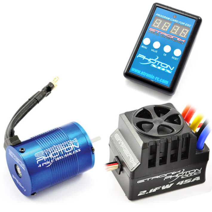 Etronix Photon 2.1Fw Combo w/13.0R 2950kv Motor/45A ESC ET0415