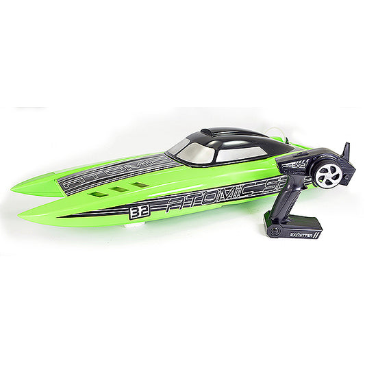 Volantex Atomic Sr85 Brushless Boat (No Batt)- Green V798-3