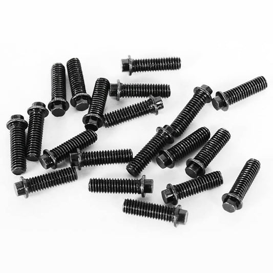 RC4WD Miniature Scale Hex Bolts (M3X 10mm) (Black) Z-S0692