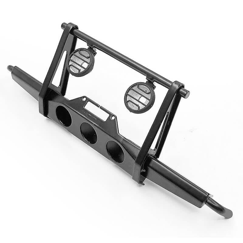 RC4WD Shirya Front Winch Bumper w/Lights for Vanquish VS4-10 Origin Body (Black)