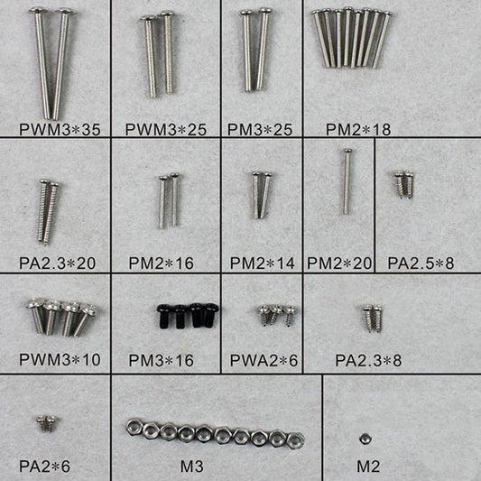 Dynam Cessna C188 Screw Set DYN-C188-18
