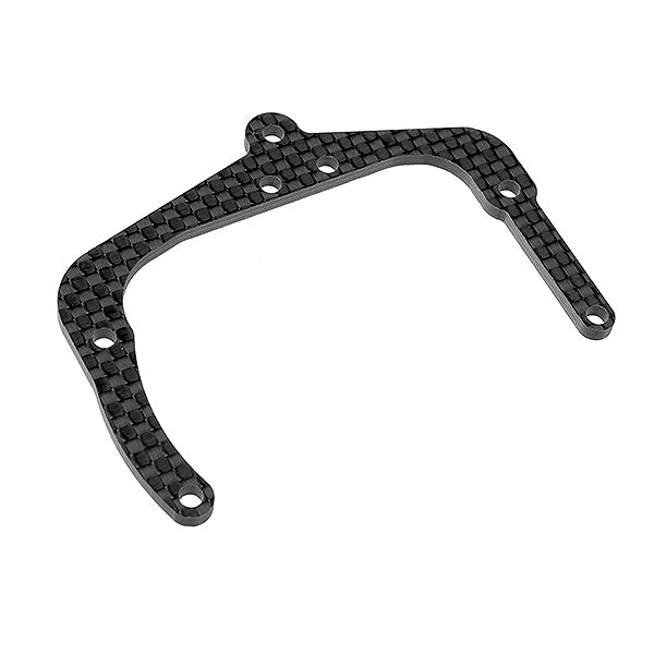 Corally Rear Pod Upper Plate SSX10 Graphite 2.5mm 1pc C-00110-021