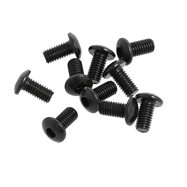 CEN Racing M3X6mm Button Head Hex Socket Screw (10pcs) CEN-G36372