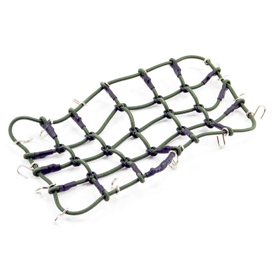 Fastrax Luggage Net w/Hooks L190mm X W110mm (Unstretched) Green FAST2310GR