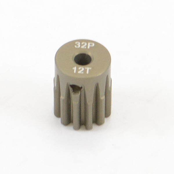 Fastrax 32dp 12T Aluminium 7075 Pinion Gear (3.2mm Shaft) FAST32-12