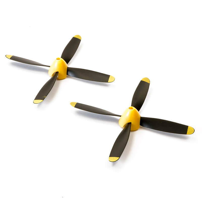 Volantex 4-Blade Propeller Full Set 761-05 V-P7610509X2