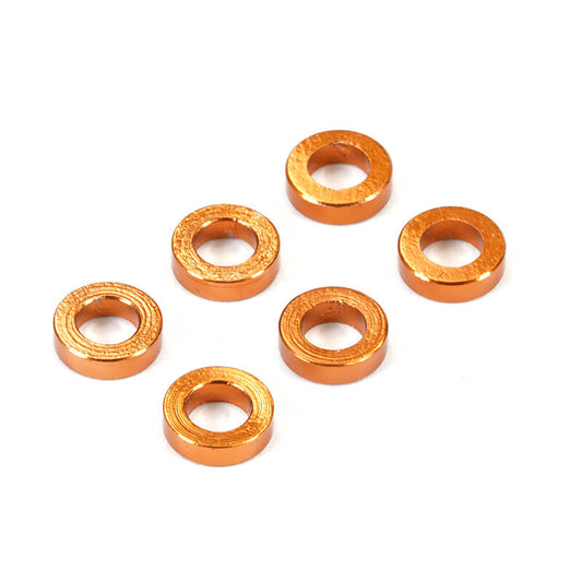 Fastrax M3 Flat Washer Gold 1.5mm (6) FAST142-3-G