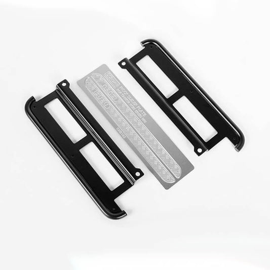 RC4WD Rook Metal Side Sliders for Tamiya 1:10 Isuzu Mu Type X Cc-01 (Black)