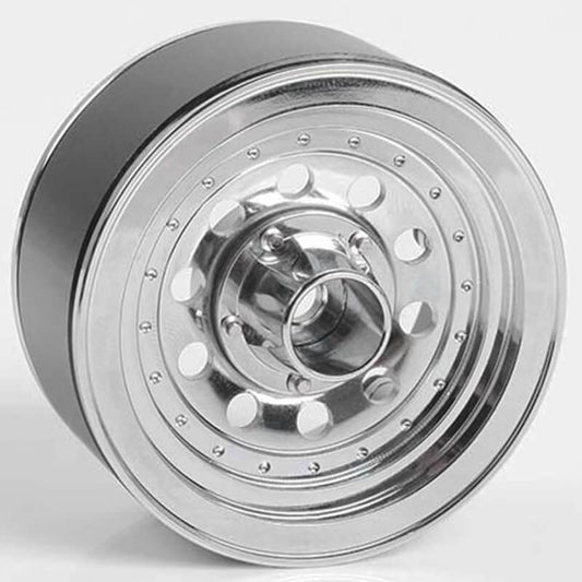 RC4WD Classic 10-Hole Chrome 1.9" Beadlock Wheels Z-W0296