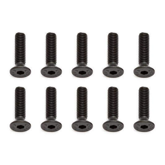 Team Associated M4 X 16mm Fhcs Screws(10) AS81263