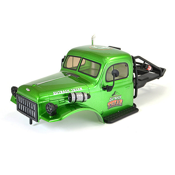 FTX Texan 1:10 Cab Bodyshell & Roll Cage Assembly - Green FTX9889GN