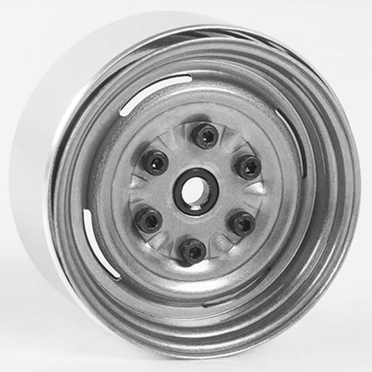 RC4WD Vintage Yota 6 Lug Stamped Steel 1.55" Beadlock Wheels Z-W0289