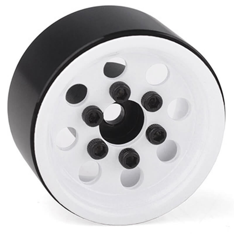 RC4WD Stamped Steel 1.0" Pro8 Beadlock Wheels (White) Z-W0357