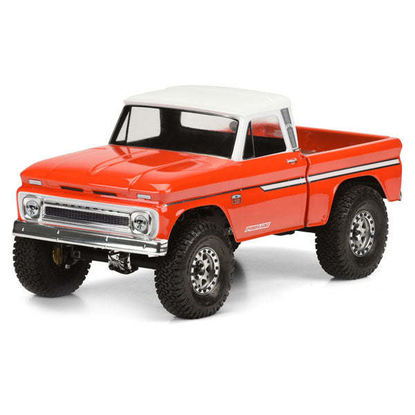 Proline 1966 Chevrolet C-10 Clear Body (Cab+Bed) SCX10 313 PL3483-00