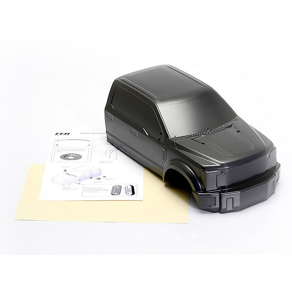 CEN Racing Ford F-450 Sd Front Body (Grey Titanium, Front Only) CEN-CD0932