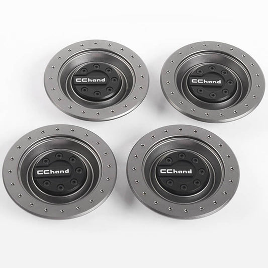 RC4WD Armor Wheels for DJI Robomaster (Gunmetal)