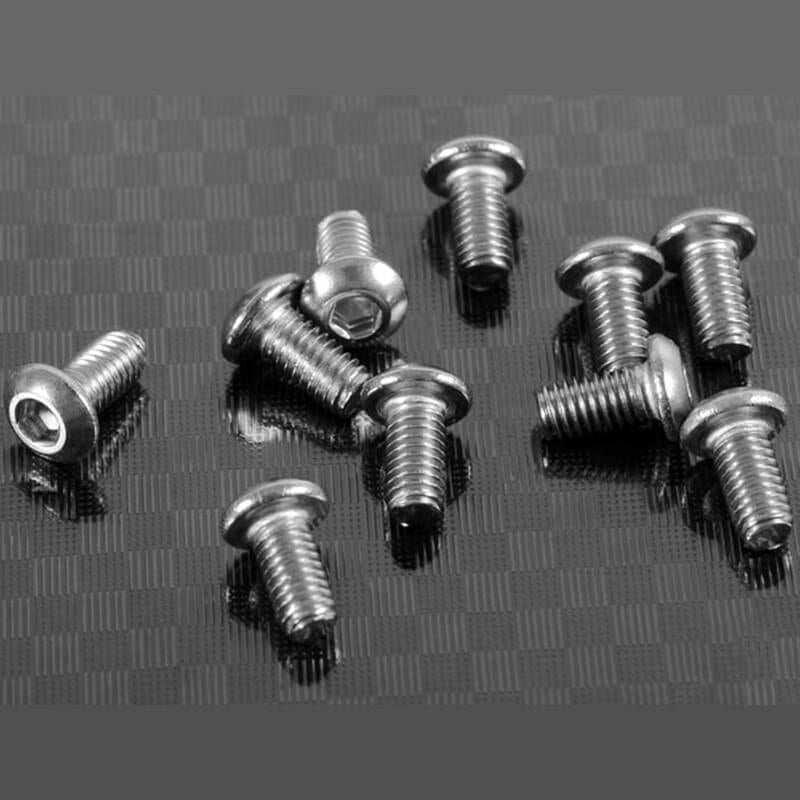 RC4WD Button Head Cap Screws M3 X 6mm (10) Z-S0960