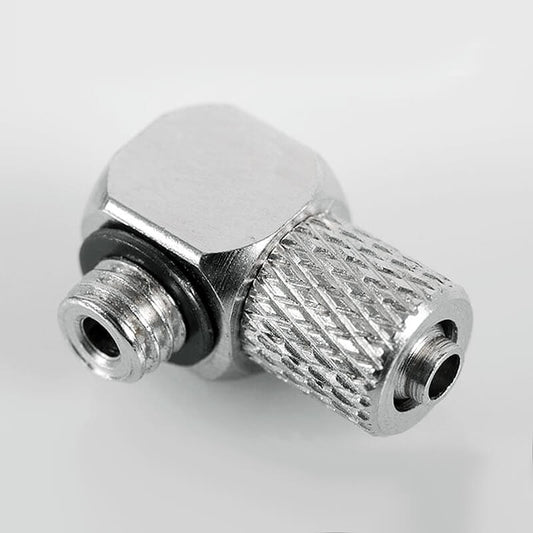 RC4WD Hydraulic Connector M5 X 4mm Tube (90Deg)