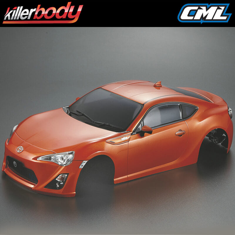 Killerbody Toyota 86 190mm Finished Body Met-Orange KB48567