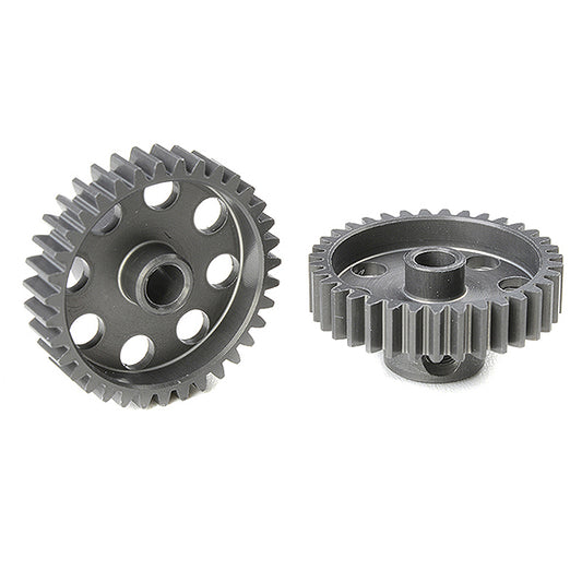 Corally 48 dp Pinion Short Hard Anodised Al7075 35 Teeth Shaft Dia. 3.17mm
