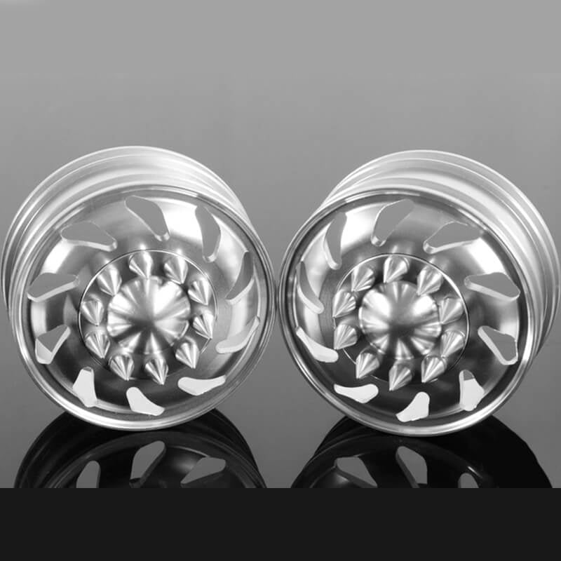 RC4WD Force Directional Semi Front Wheels w/Spiked Caps Z-W0053